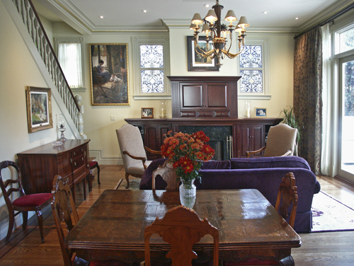 Living room from kitchen