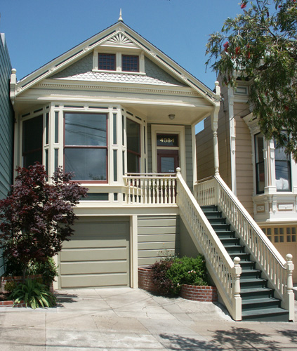 Noe Valley facade before