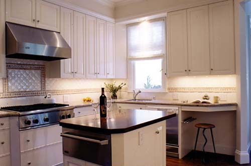 Spruce Street kitchen cabinets