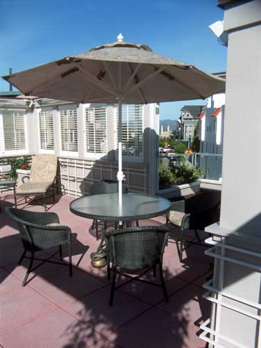 Deck view after remodel